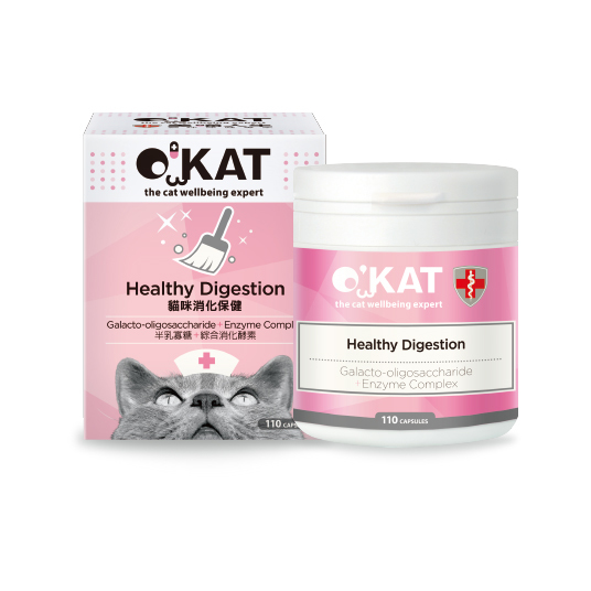 O'KAT。Healthy Digestion for Cats