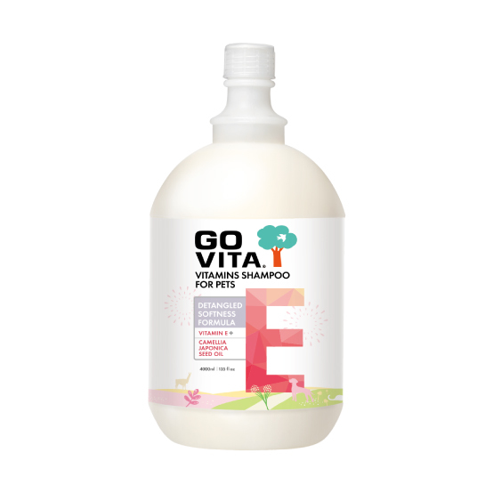 GO VITA。Vitamin E + Camellia Japonica Seed Oil  Detangled Softness Formula 