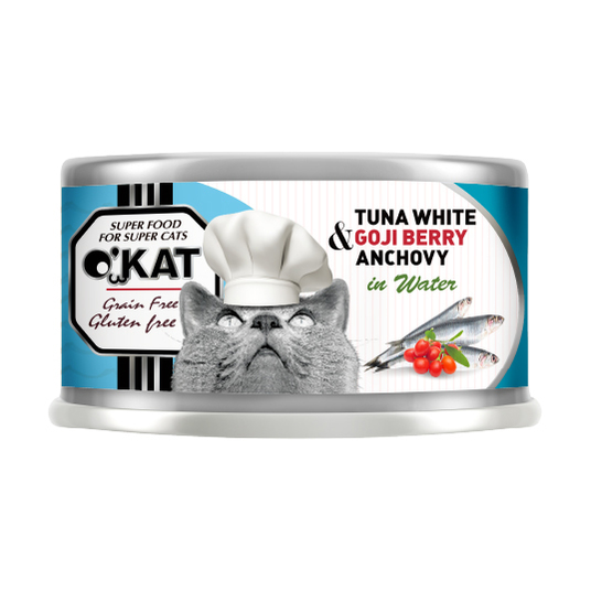 O’KAT。Tuna White+Goji Berry+Anchovy In Water
