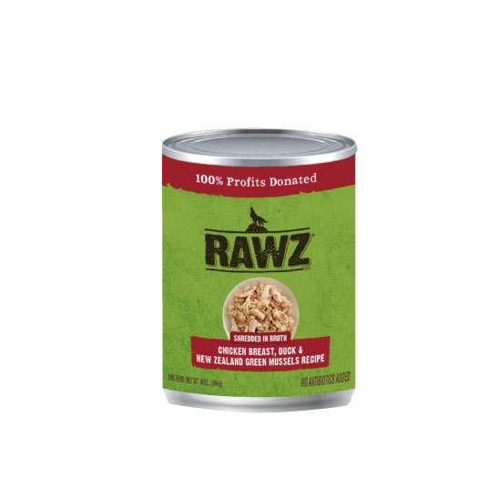 RAWZ。Chicken Breast, Duck & New Zealand Green Mussels Recipe